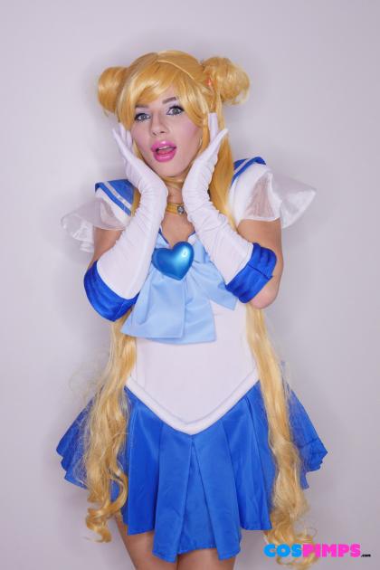 Bella Rose - Sailor Moon's Fuck Machine - Los Pajeros